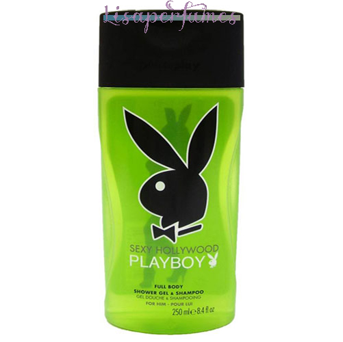 Playboy Sexy Hollywood Full Body Shower Gel & Shampoo 8.4oz / 250ml NIB